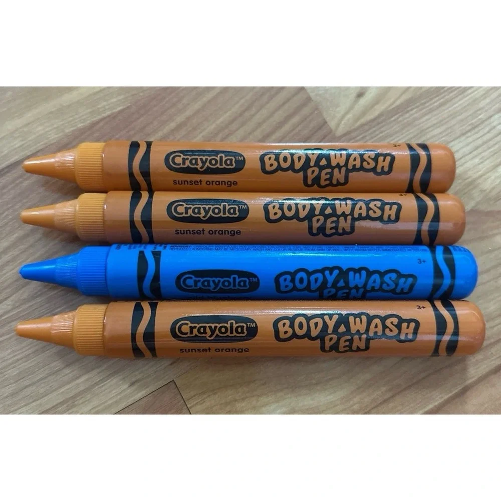 4 Crayola Body Wash Pens
